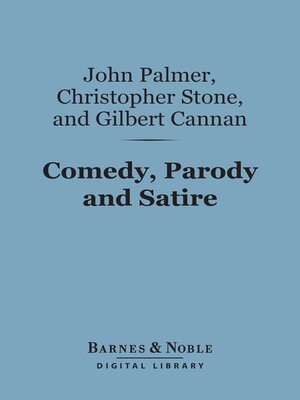 cover image of Comedy, Parody and Satire (Barnes & Noble Digital Library)